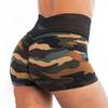 High Quality Women's Trend Camouflage Pattern Casual Shorts Fashion Tight Sports Summer Casual Shorts Pants