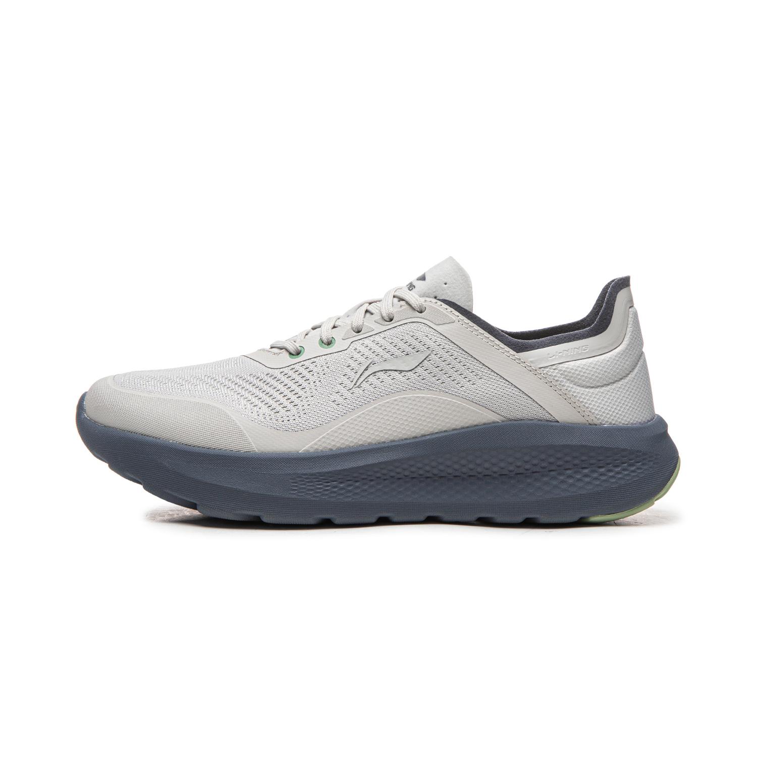 Li Ning Cloud Escape Мягкий отскок Свежие Толстая подошва Увеличивающие рост Нескользящие Износостойкие Дышащие Низкие Повседневная обувь Мужские кроссовки AGLW053-3 39