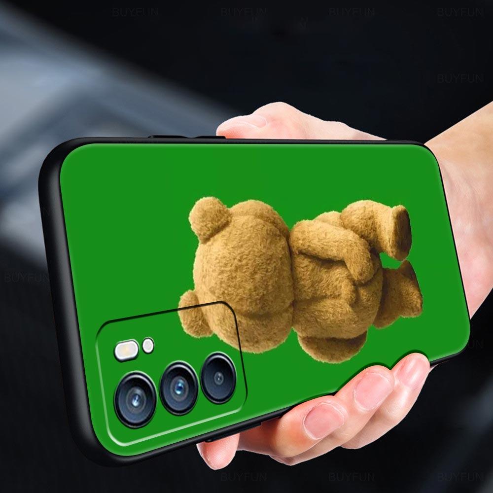 Handyhülle Cover Für Oppo A17 A31 A54 A57 A78 A79 Find X5 X6 Reno 7 8 10 11 12 13 F Pro 5G Weiche TPU Hülle Lustige Tedy Bär Fundas