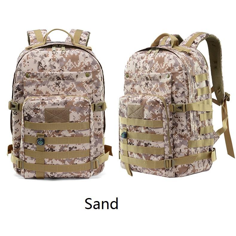 45L Mens Hiking Backpack Waterproof Bag Mountaineering 3P Sports Outdoor Bag Folding Backpack