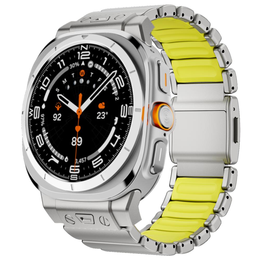 Luxus-Titan-Armband für Samsung Galaxy Watch Ultra 2025 Metall-Uhrenarmband für SAMSUNG GALAXY WATCH ULTRA 47MM 2024 Zubehör
