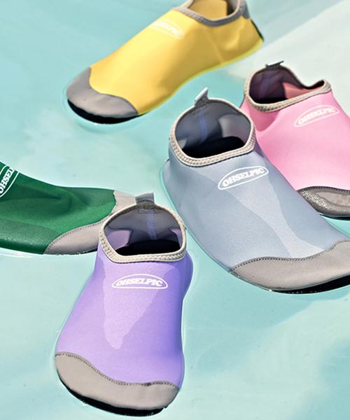 [OHSELPIC] Unisex Wasserschuhe Zitronengelb [Versand aus Korea] 100% Original