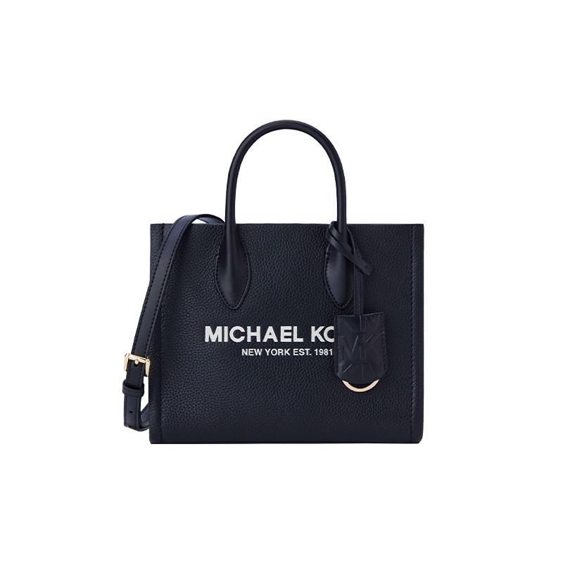MICHAEL KORS handbag Mirella classic leather solid color letter commuting fashion cowhide Tote bag Tote bag shopping bag crossbody small size small
