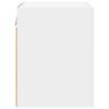 Wall Mounted Cabinet with Door 2 pcs White 40 x 31 x 40 cm Particleboard