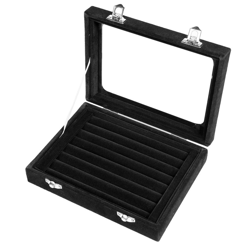 Velvet Finger Rings Rings Displays Case Korean Gift Box Jewelry Show Box Jewelry Packaging Storage