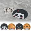 Cartoon Animal Sewer Floor Drain Cover Anti Odor Sewer Sealing Silicone Mat  for Bathroom&Kitchen