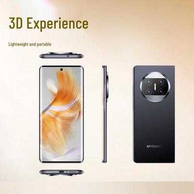 Premium High-End Business Smartphone with Large Curved HD Display
