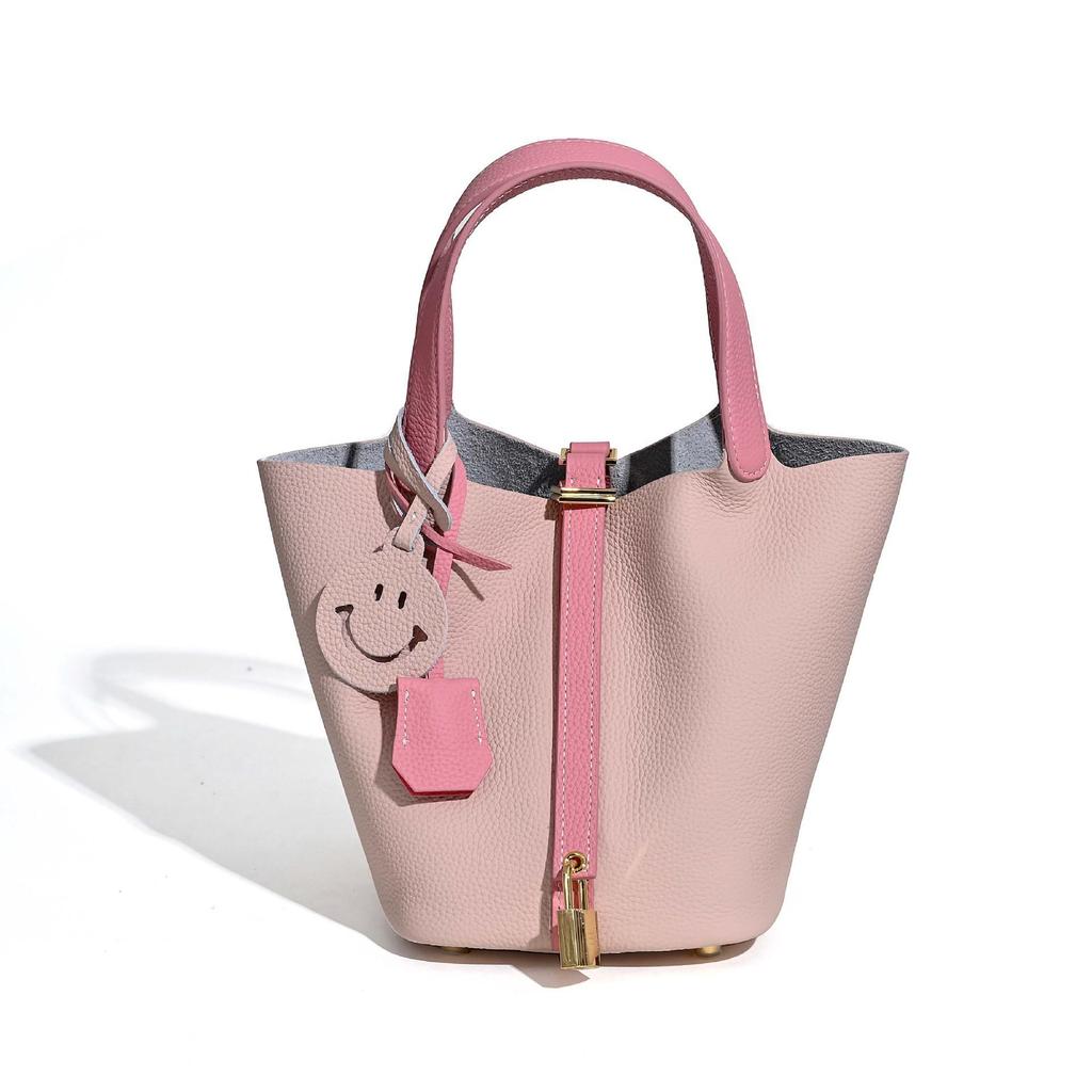 Kadın Yaz 2025 TOGO Dana Derisi Kova Tote Çanta