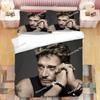 Johnny Hallyday Bedding Set Duvet Cover Bedroom Comforter Covers Single Twin King Size Quilt Cover Home Textile