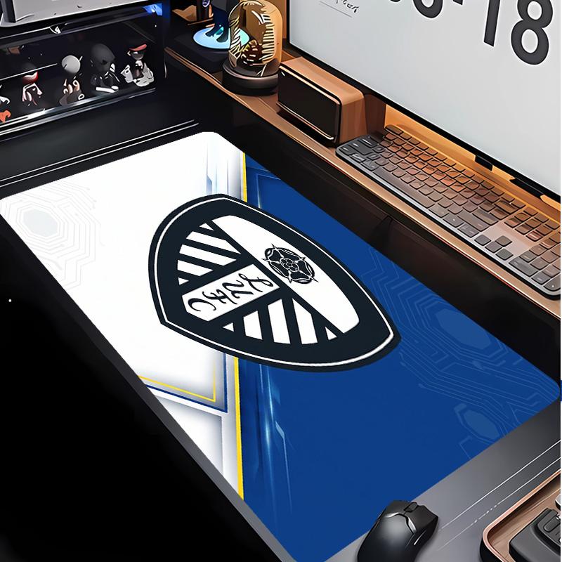 Leeds United Football Pattern Mouse Pad Non?Slip Rubber Base Gaming Mousepad For Desk Office Home