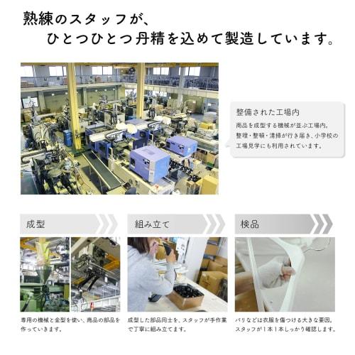 Kojima Magic-designed Suit Hangers [Shinko Hanger Official] Recommendations for Storage: Rotating Suit Hangers 42cm, Set of 6 | Outerwear Hangers, Jac