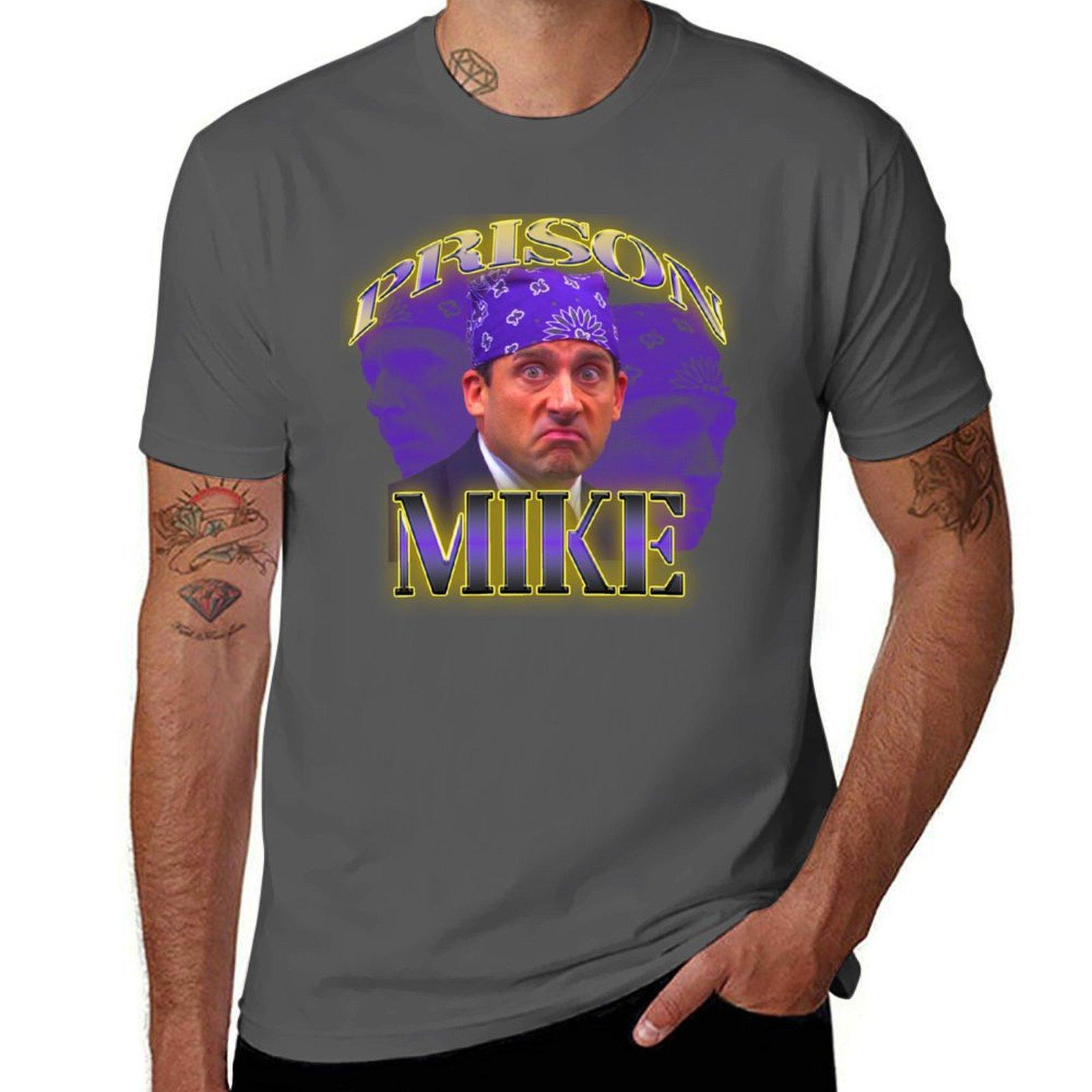 

Vintage Prison Mike T-Shirt graphic t shirts for man cotton t shirt pack t shirts for man cotton funny T-Shirt 4XL