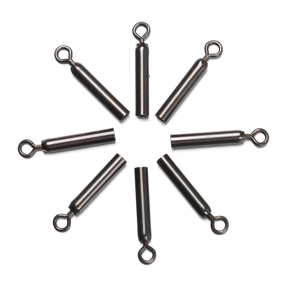 10 ks držáků na rybářské plováky z nerezové oceli, pevná trubice, rybářské příslušenství