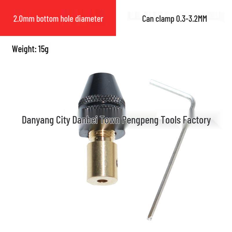 Mandrin hexagonal cu trei bacuri 0.3-8.0mm Convertor mini pentru burghiu pentru polizor electric