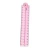 Clear Folding Ruler Flexible Drawing Ruler Centimeters Scale Measuring Length 0-30cm (0-12Inch) for Drawing Measuring