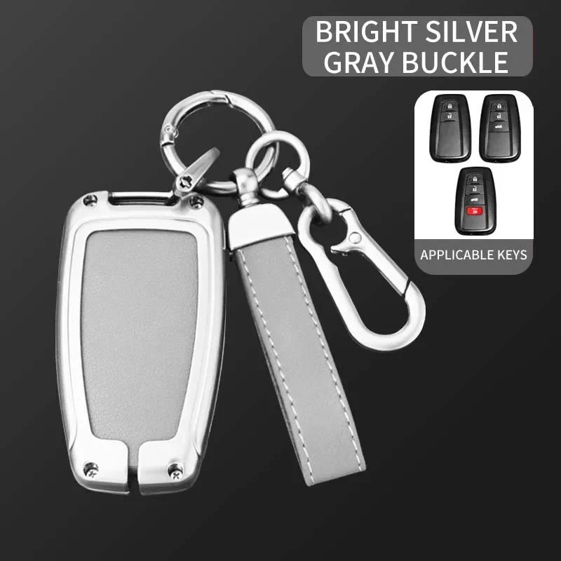 Car Remote Key Case Cover Shell Fob For Toyota Corolla Prius Camry CHR C-HR RAV4 Altis Land Cruiser Prado Keyless Accessories