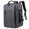 Men's Trendy Expandable Laptop Backpack - Double Shoulder, Large Capacity for Business & Travel