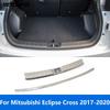 Rear Trunk Bumper Foot Plate Tailgate Door Sill Scuff Guard Plate For Mitsubishi Eclipse Cross 2017-  Car Accessories