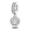 New Colorful Shiny Zircon Charms Beads for DIY Jewelry Fit Silver Bangle Bracelet Necklace KeyChain Women Accessories
