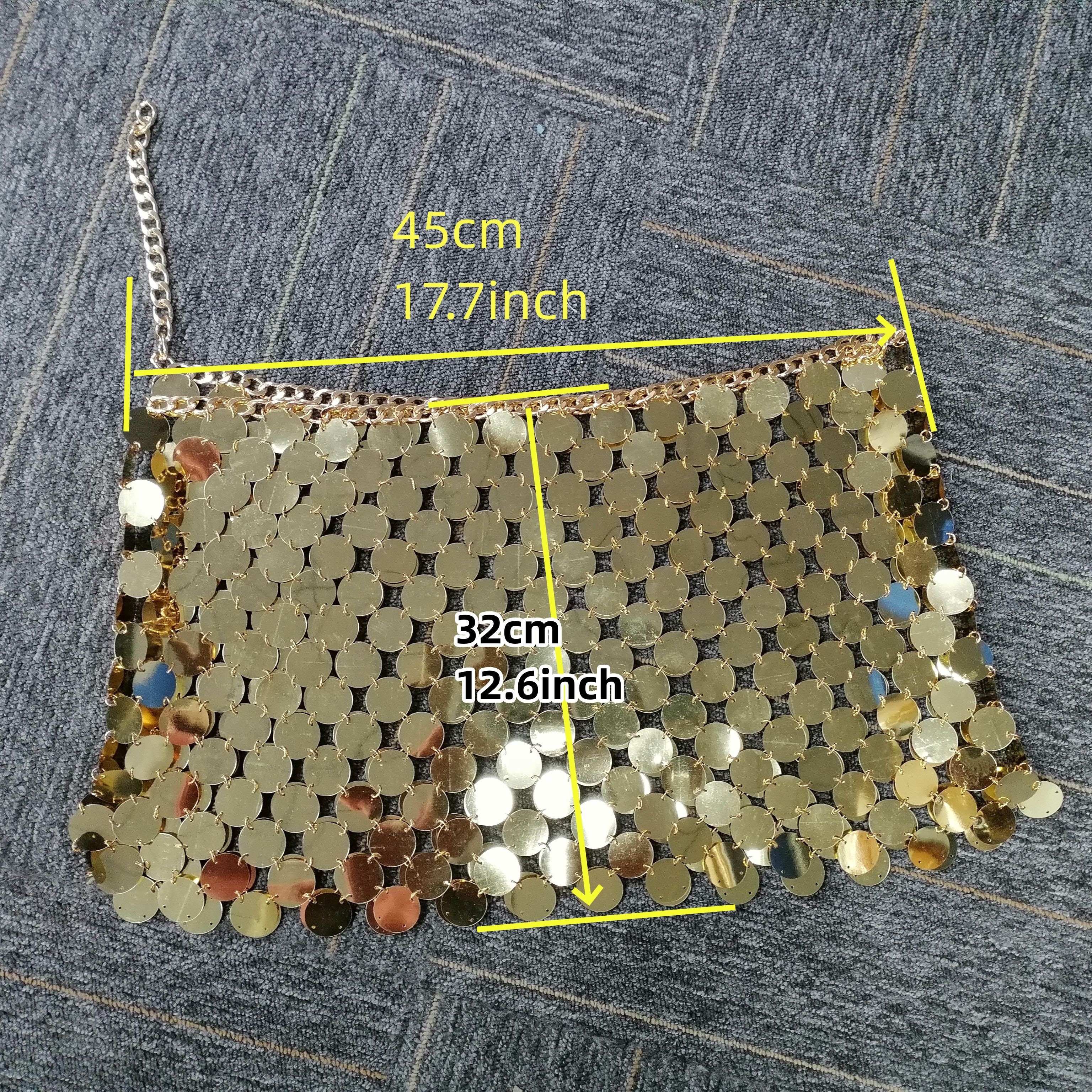 Сексуальный комплект на подтяжках с бусинами и блестками — фото 4