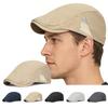 Quick Dry Mesh Flat Cap Men's Breathable Adjustable Newsboy Hat Lightweight Summer Peaked Beret Men Women Sun Shade Beret Hats