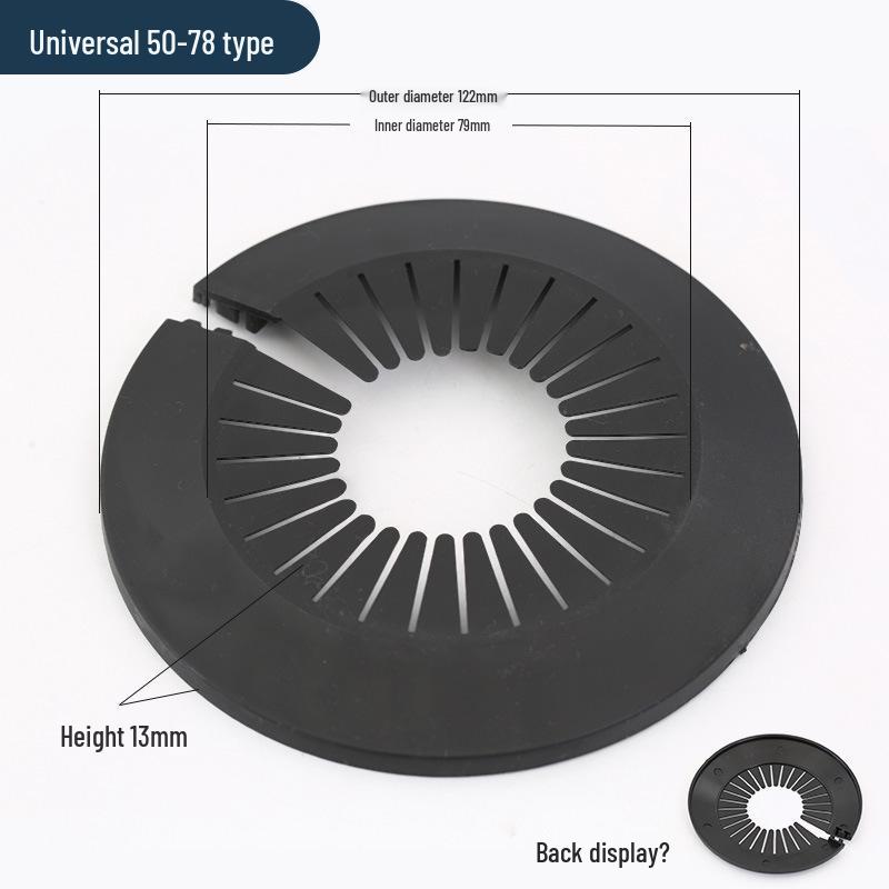 Decorative Pipe Cover Ring for Air Conditioning and Heating Valves
