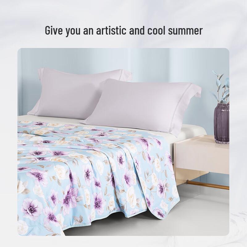 Mengjie Chengnan Huayu Printed Cotton Fiber Summer Quilt