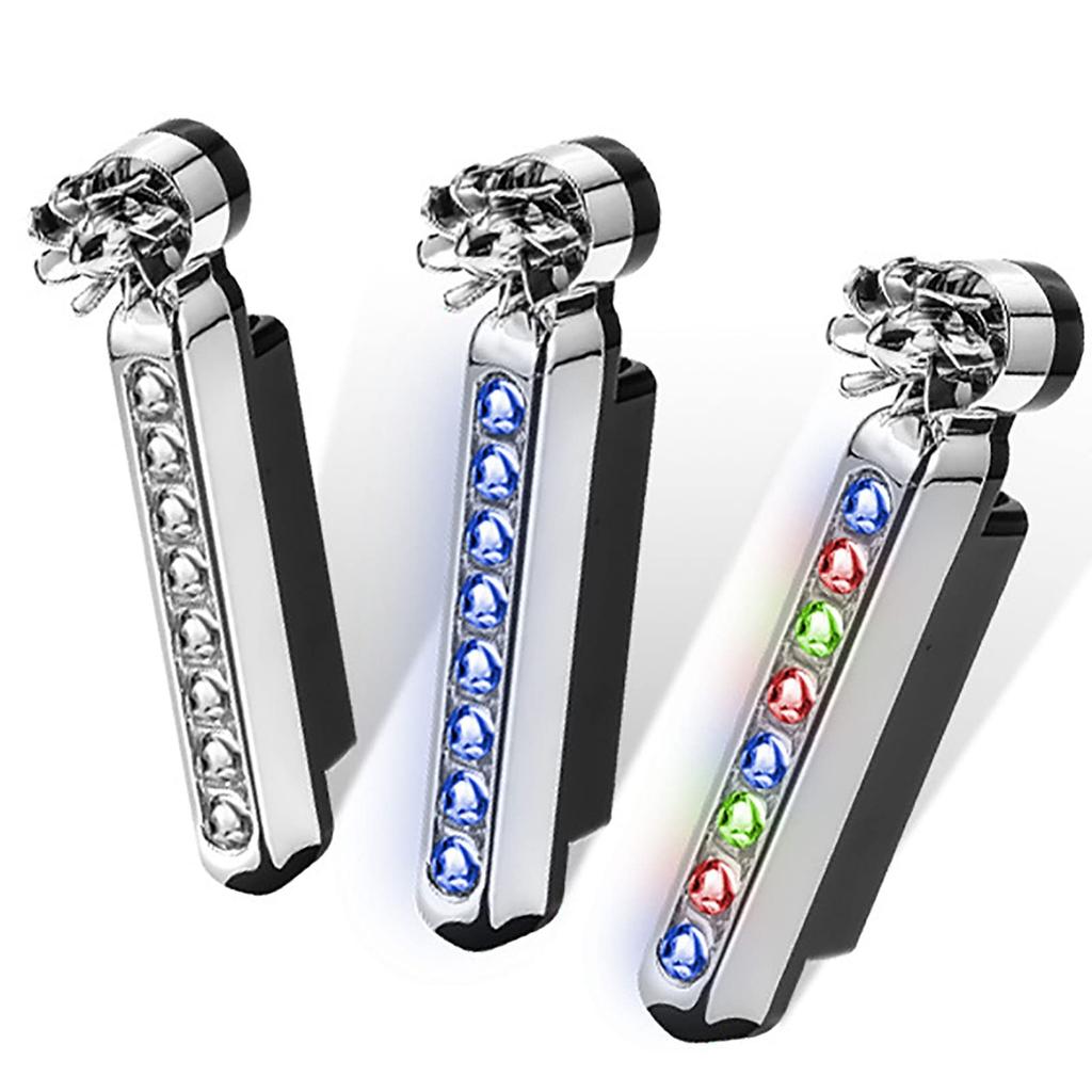 Wind Power Front Light, 1 Pair LED Car Daytime Running Light with 8