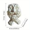 1pc Funny Face Resin Flower Pot, Suitable for Outdoor Courtyard Garden Terrace Decoration