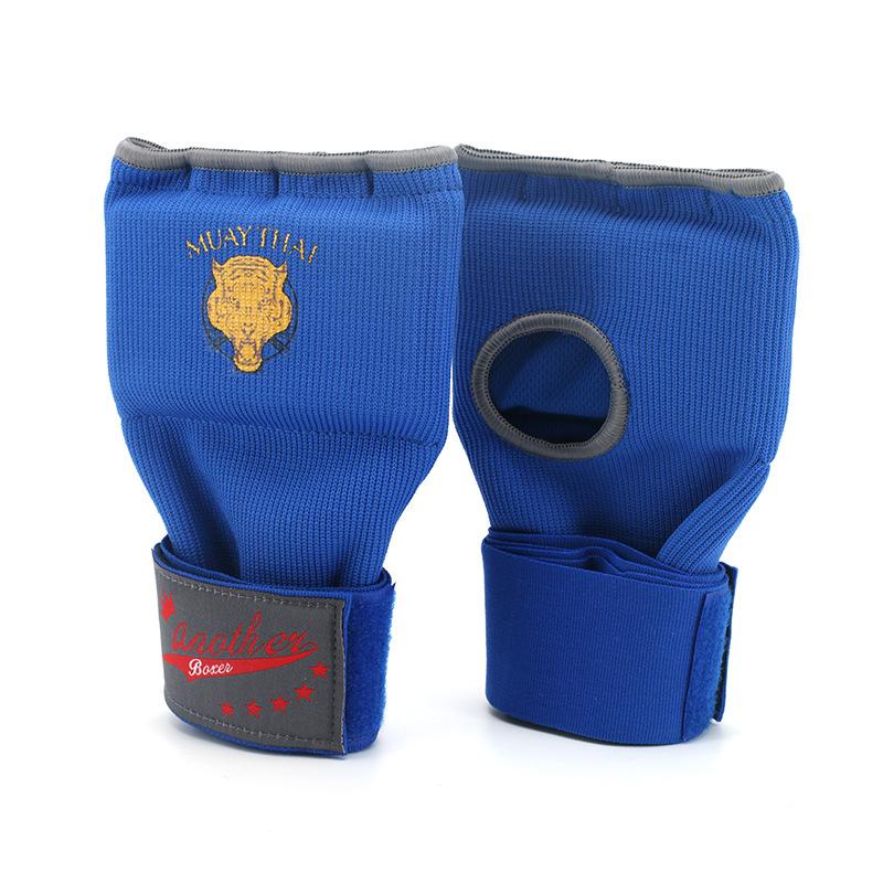 Gel Boxing Hand Wrap Gloves Adjustable Half Finger Gloves for Boxing Muay Thai MMA Kickboxing Martial Arts Hand Protective Gear