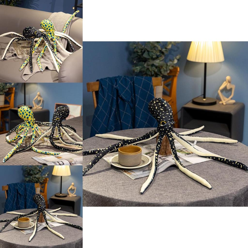 Ozeanleben Plüschkrake Stofftier mit PP-Baumwollfüllung für Kinderzimmerdekoration