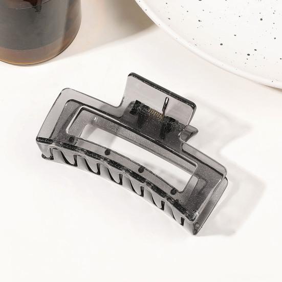 Women Hair Claw Anti-slip Teeth Strong Grip Shark Hair Clip Large Size Back Head Hair Clamp Hair Accessories