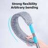Bendable Duster Lightweight Retractable Microfiber Brush Long-Handled Crack Dust Cleaning Tool Hard-to-reach Areas Cleaner