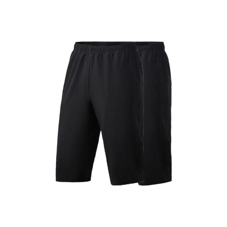 Li Ning Training Series Quick-Dry Cool Seven-Point Sports Pants Men bottoms Black AKQR063-1
