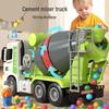 Large Cement Mixer Truck Toy, Educational Inertial Vehicle for Boys, Ages 1-3