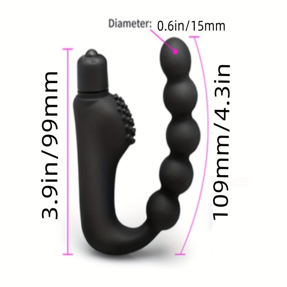 Anal Beads Butt Plug Vibrator Anal Plug Toy Strapon Dildo Male Prostate Massager Silicone Anal Sex Toys For Gays/Couple Men