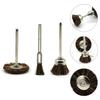 Wire Brush Set of 3 for Rotary Tool Use Soft Brushes for Effective Cleaning and Polishing of For metal and Wood 3mm Shank