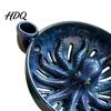Sturdy Ceramic Draining Dish Octopus Shaped Berry Washing Bowl with Drainage Slots Retro Style Creative Kitchen Countertop Decor Fruit Strainer,