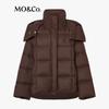 MO&Co. 2024 Winter Detachable Hood Puff Down Jacket