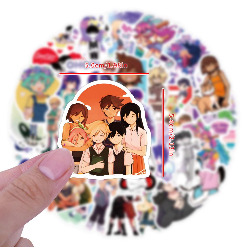 60/120 Spiele Kritzelaufkleber Gitarre Notizbuch Koffer Wasserbecher DIY Wasserdichte Aufkleber