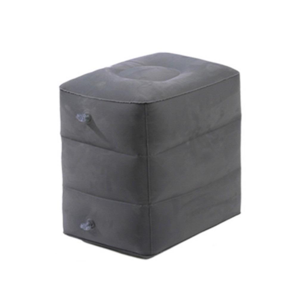 Foot Relax Inflatable Footrest Comfortable Seat Cushion Compact Leg Cushion Pillow Car Travel