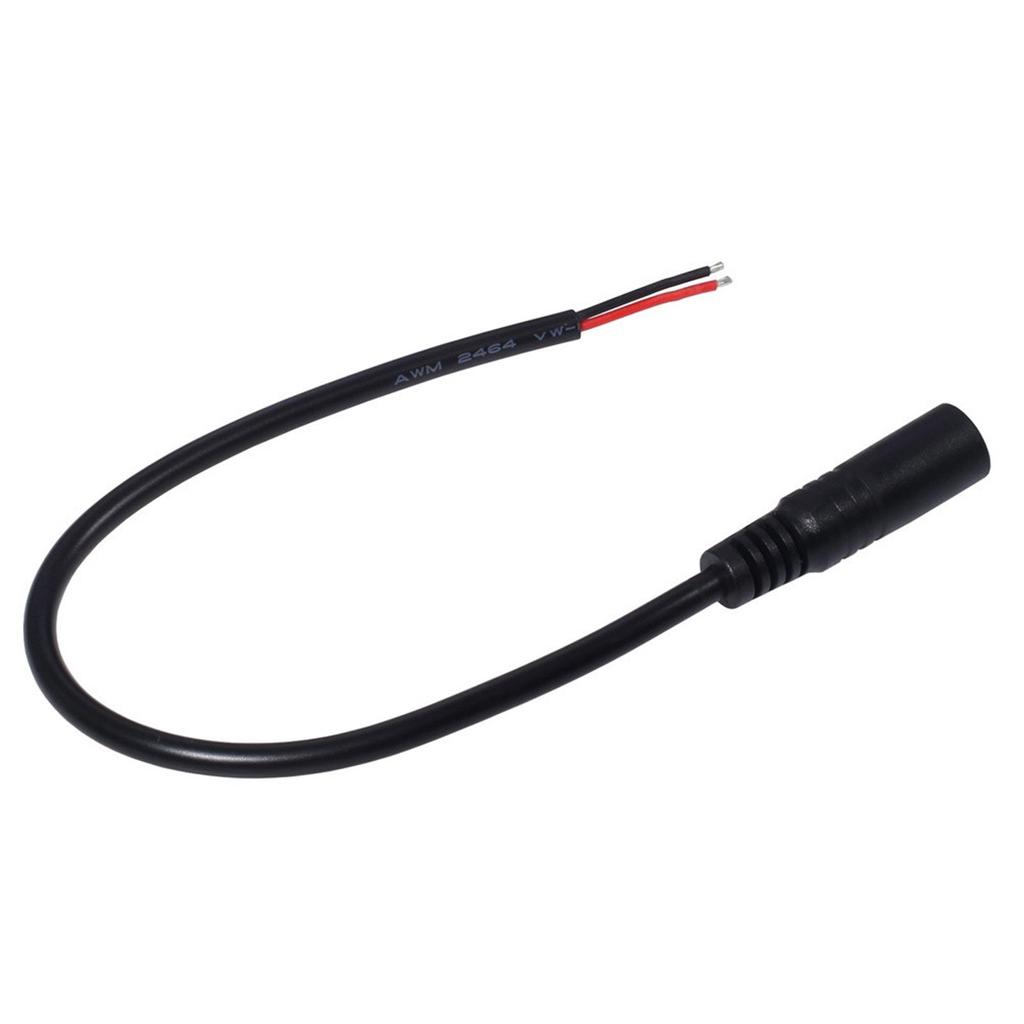 High Quality DC7.4x5.0mm Female To 2Pin Power Cable 18AWG 2x0.75mm2 Power Wires for Laptop Charger Supports Up To 120W
