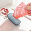 Dog Poop Bag Holder Portable Dispenser with Built-in Dog Waste Rope Cutter Hanging Buckle Waterproof Dustproof