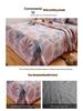 Flannel Snowflake Quilt & Blanket for Sofa or Bed