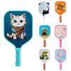 Glass Fibre Surface Pickleball Racket Cartoon Sports Bat Children's Pickleball Paddle