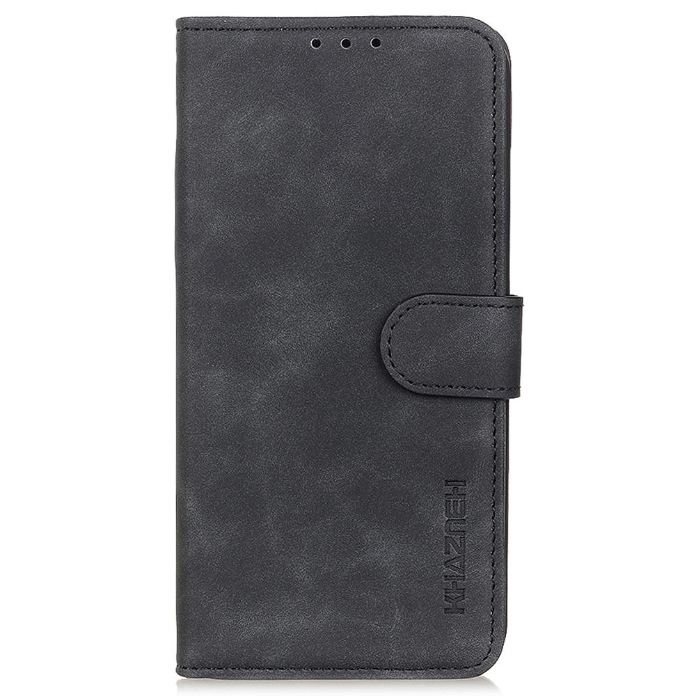 KHAZNEH For Xiaomi Redmi Note 13 5G Case Retro PU Leather Smart Phone Stand Cover