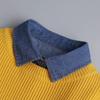 Cotton Women Fake Collar Lapel Buttons Detachable Collar Fashion Denim Fake Collar  Women