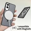 For Samsung Galaxy S25 Edge Case Compatible with MagSafe TPU Frame Acrylic Back Phone Cover Skin Touch