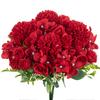 Artificial Flowers Rose Chrysanthemum Silk Bridal Bouquet Wedding Outdoor Arch Festival Home Room Vase Table Diy Gift Decoration