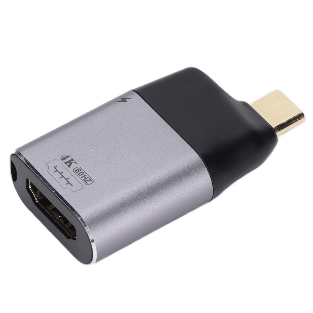 TypeC To HDMultimedia Interface Adapter with Power Port Portable Durable 4K Resolution TypeC Adapter